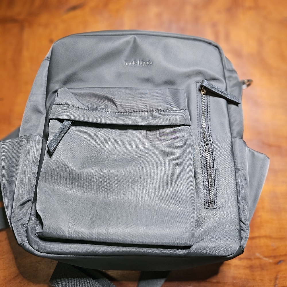 Haute Hippie On-the-Go Backpack Bag Sage Green - Laptop TikTok Viral